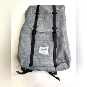 Hershel Grey Tweed Backpack